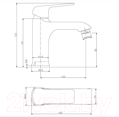 Смеситель Esko Dublin DB 26