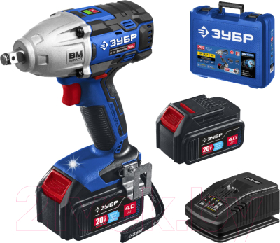 Аккумуляторный гайковерт Зубр GB-500-42 - фото