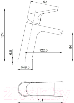 Смеситель Esko Orlando OL 26