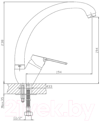 Смеситель Esko St.-Petersburg SPb 03