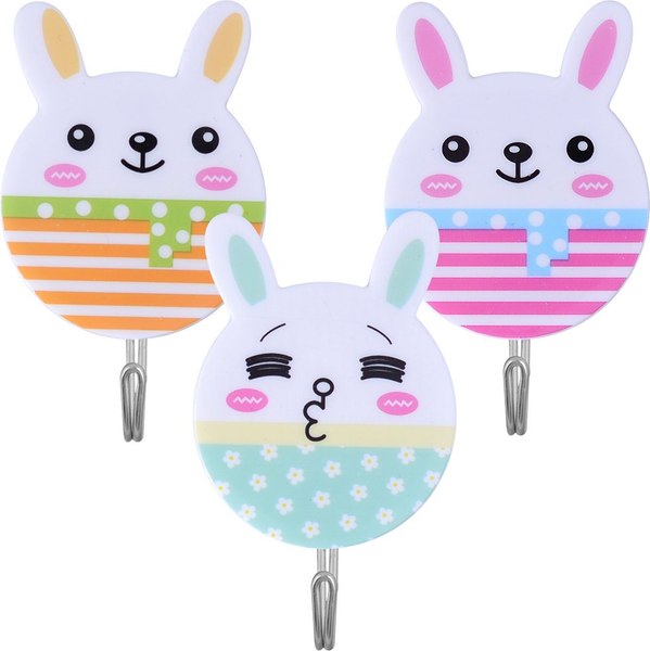 Набор крючков Мультидом Зайчата / VL27-79 - фото