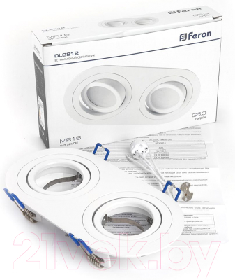 Точечный светильник Feron MR16 G5.3 DL2812 / 48460