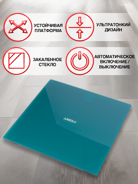 Напольные весы электронные Aresa AR-4416
