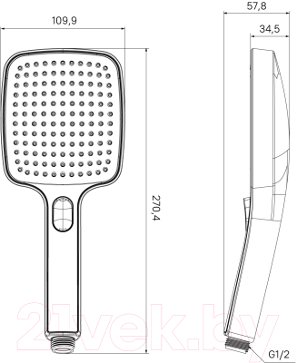 Лейка ручного душа IDDIS Esper ESP3FGSi18