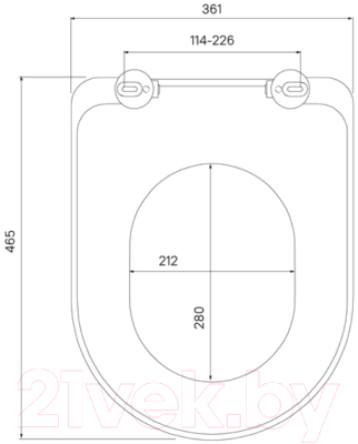 Сиденье для унитаза IDDIS Optima Home 137DPSEi31