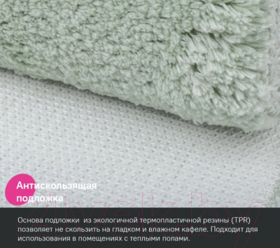 Коврик для ванной IDDIS Basic BSQS05Mi12