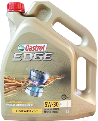 Моторное масло Castrol Edge Titanium LL 5W30 / 15668E - фото