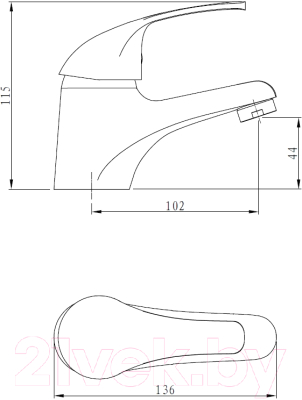 Смеситель Voda Sky SY 26