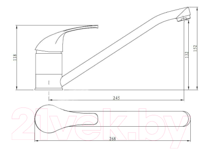 Смеситель Voda Sky SY 05