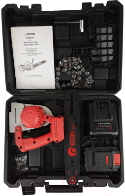 Пила цепная аккумуляторная Edon UNS-21/25BL