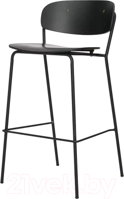 Стул барный Bergenson Bjorn Torfrid / BB0000106 (черный) - фото