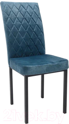 Стул Сав-Лайн Пегас (черный/синий) - фото