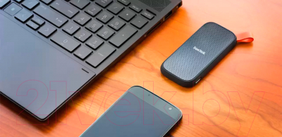 Внешний жесткий диск SanDisk 1TB (SDSSDE30-1T00-G26)