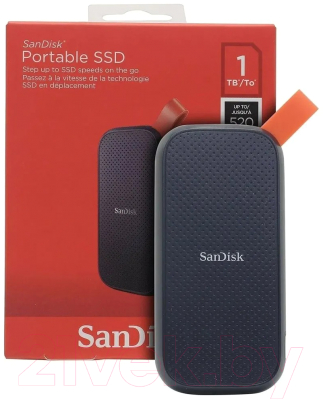 Внешний жесткий диск SanDisk 1TB (SDSSDE30-1T00-G26)