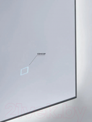 Зеркало Emze Led 60x90 / LED.60.90.AF.4K (c подсветкой и антизапотеванием)