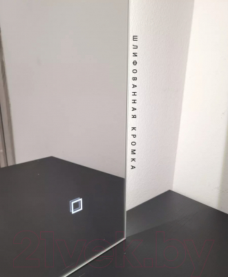 Зеркало Emze Led 60x80 / LED.60.80.AF.4K (c подсветкой и антизапотеванием)