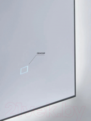 Зеркало Emze Led 60x80 / LED.60.80.AF.4K (c подсветкой и антизапотеванием)