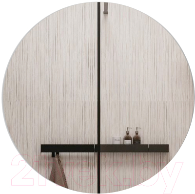 Зеркало Emze 90 / LED.90.90.SW.4К (c подсветкой) - фото