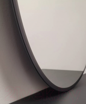 Зеркало Emze 70 / UV.70.70.CHE (черный с УФ-окантовкой)