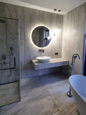 Зеркало Emze 90 / LED.90.90.4К (с подсветкой)