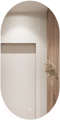 Зеркало Emze 50x100 / LED.50.100.4K (с подсветкой) - фото