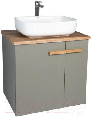 Тумба под умывальник Viant Мюнхен / VMUN60NH-T2STP - фото
