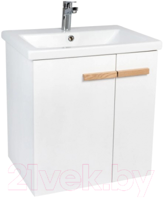 Тумба под умывальник Viant Мюнхен Como 80 / VMUN80COBEL-T2STP - фото