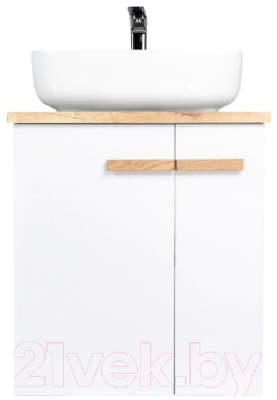 Тумба под умывальник Viant Мюнхен / VMUN70NBEL-T2STP (белый)