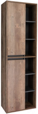 Шкаф-пенал для ванной Viant Люксембург / VLUX500D-PENP - фото