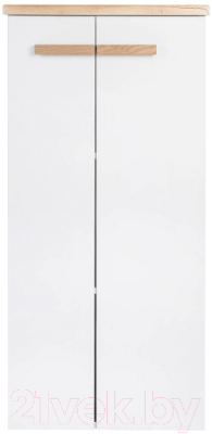 Шкаф-полупенал для ванной Viant Мюнхен / VMUN50BEL-PENP