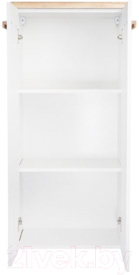 Шкаф-полупенал для ванной Viant Мюнхен / VMUN50BEL-PENP