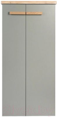 Шкаф-полупенал для ванной Viant Мюнхен / VMUN50H-PENP (хаки)