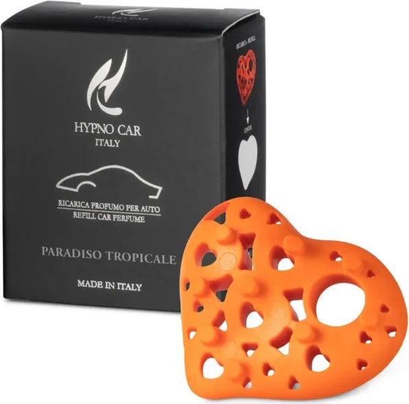 Картридж для ароматизатора автомобильного Hypno Casa Car Paradiso Tropicale Сердце - фото