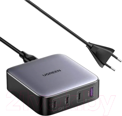Адаптер питания сетевой Ugreen Nexode 100W CD328 / 90928 - фото
