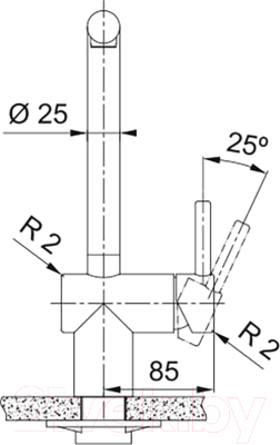 Смеситель Franke Atlas Neo (115.0628.207)