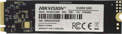 SSD диск Hikvision 128GB (HS-SSD-E1000) - фото