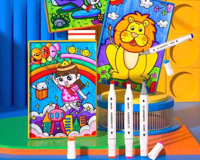 Набор маркеров Deli 70816-80