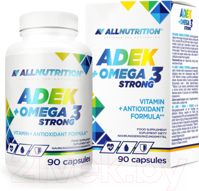 Комплексная пищевая добавка Allnutrition Adek+Omega 3 Strong