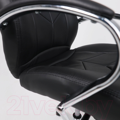 Кресло офисное AksHome Cobra (натуральная кожа черный)