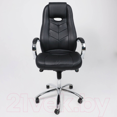 Кресло офисное AksHome Cobra (натуральная кожа черный)