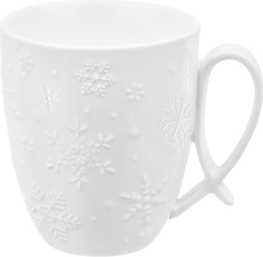 Кружка Elan Gallery Снежинки / 540550 - фото