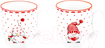 Набор кружек Elan Gallery Веселые гномики / 540709 - фото