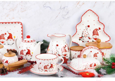 Набор кружек Elan Gallery Веселые гномики / 540784