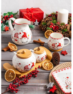 Набор кружек Elan Gallery Веселые гномики / 540786