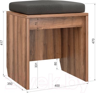 Тумба в прихожую Аквилон Чарли №8