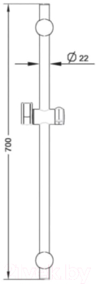 Душевая стойка Esko SR725S