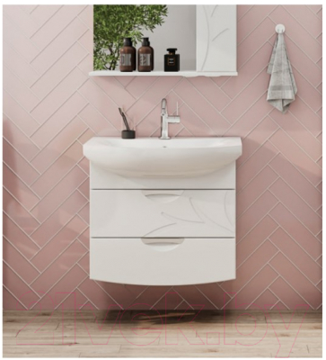 Тумба под умывальник Volna Adel 70.2Y Балтика (подвесная)