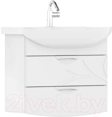 Тумба с умывальником Volna Adel 70.2Y Балтика 70 (подвесная) - фото