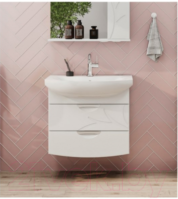 Тумба с умывальником Volna Adel 70.2Y Балтика 70 (подвесная)