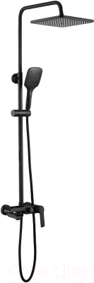 Душевая система Esko Singapore Black ST300BL - фото